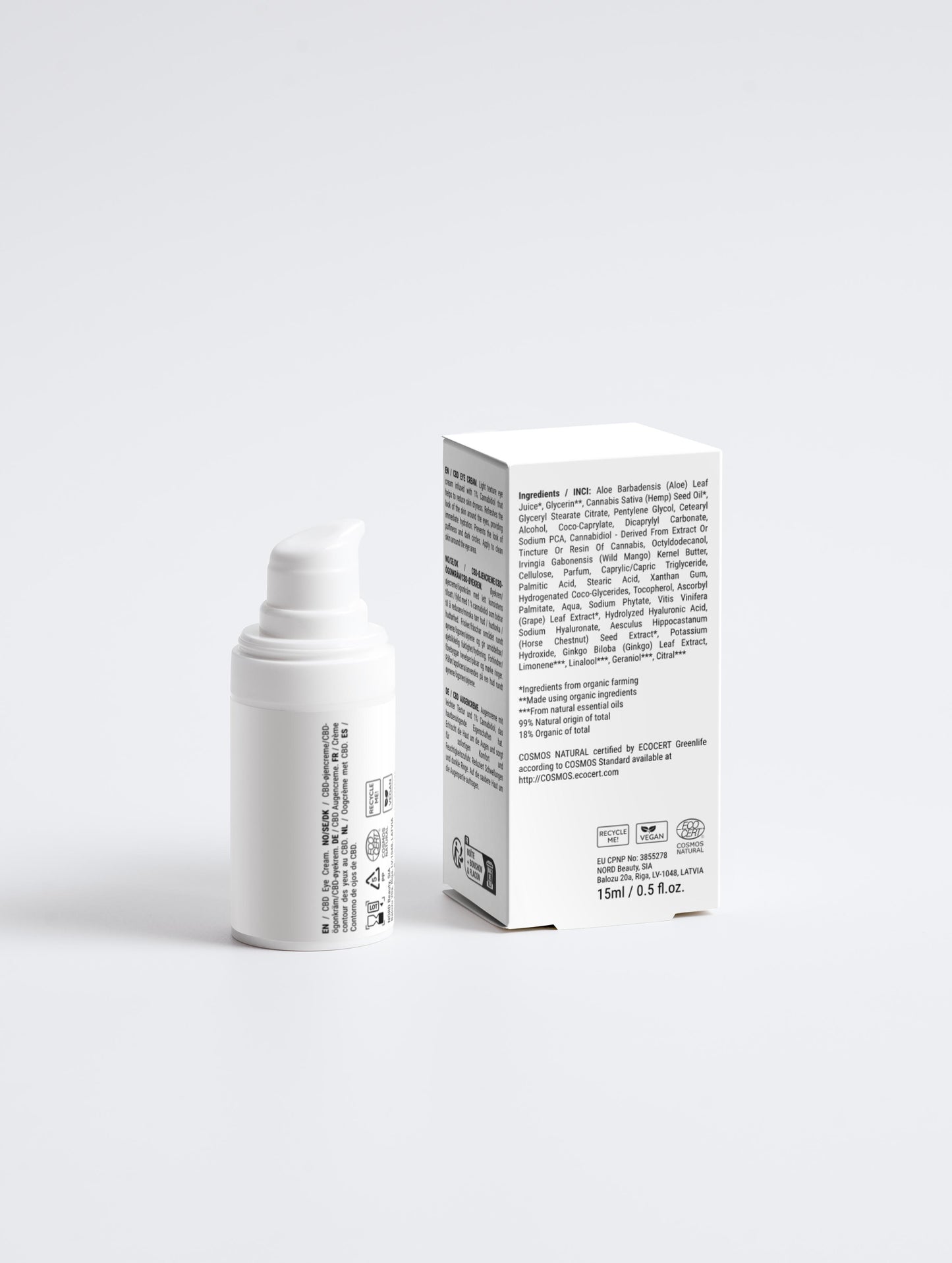 CBD Beruhigende Augencreme